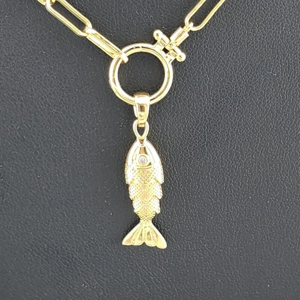 Perfect Gift – Brand New Fish Necklace for Ocean Lovers - Picture 2 of 8